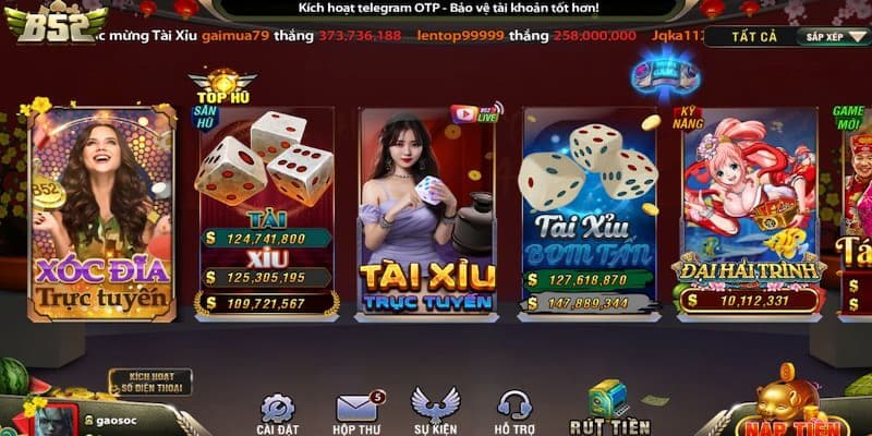 Quản lý vốn và tâm lý khi chơi tại B52Club